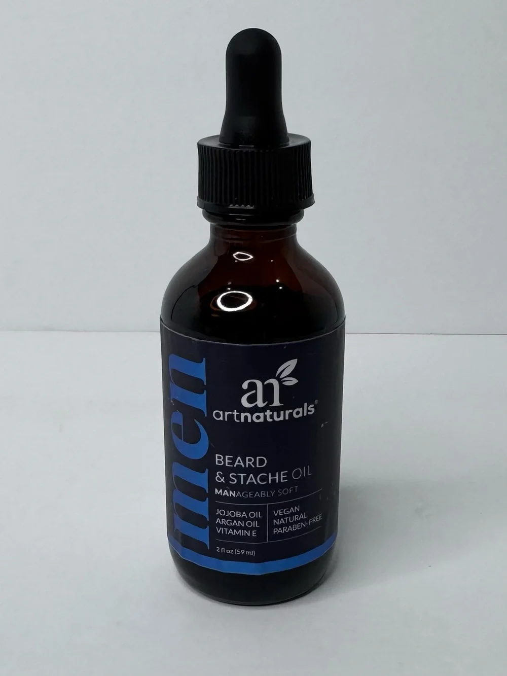 ArtNaturals Men Beard & Stache Oil 2 fl oz NWOT